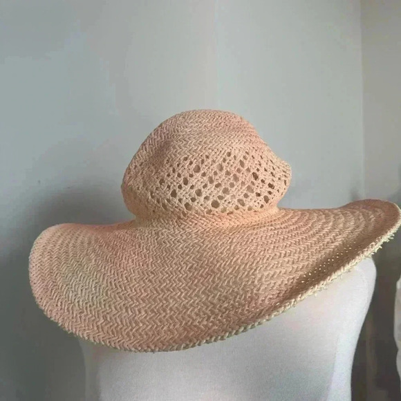 Aerie pink floppy sun  hat - Picture 3 of 4